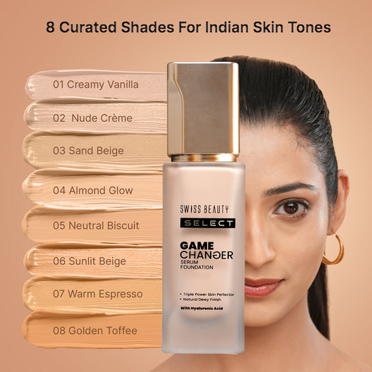 Swiss Beauty Select Game Changer Serum Foundation (05 Neutral Biscuit)