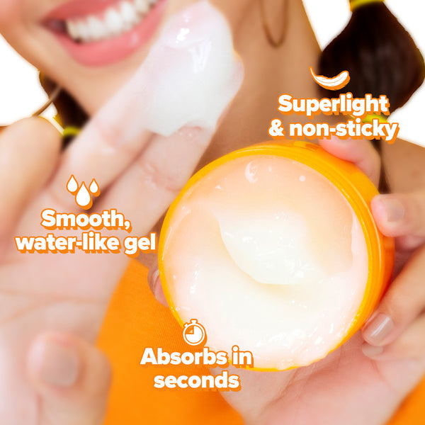 Aqualogica Glow+ Hydra Gel Moisturizer with Vitamin C & Papaya - 200g