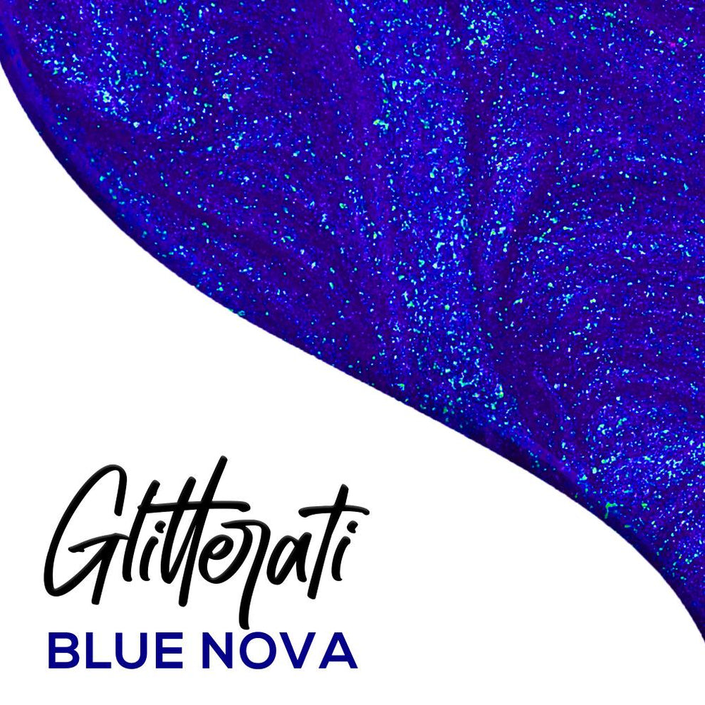 RENEE Glitterati Nail Paint (15  Blue Nova)