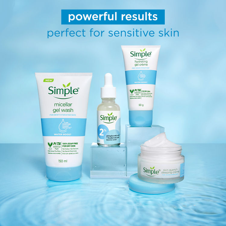 SimpleWater Boost Hydrating Gel Creme 100 HR Hydration (50 g)