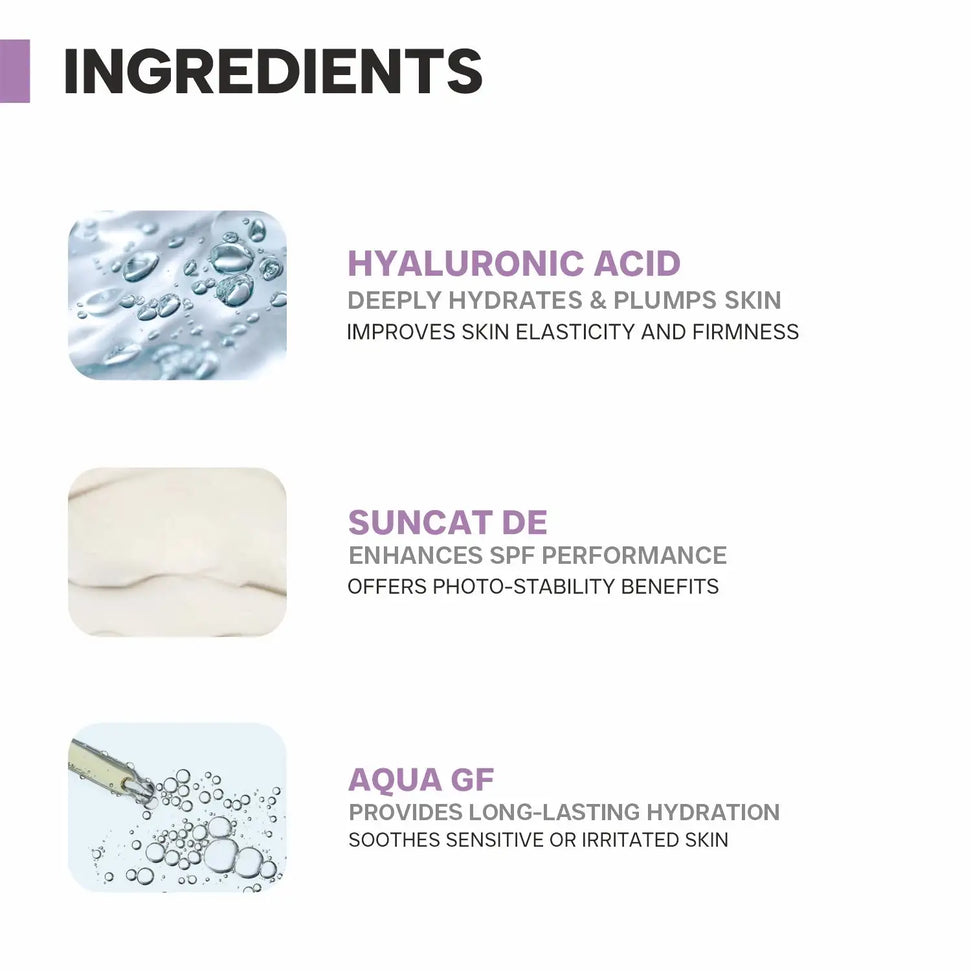 Dermatouch Hyaluronic Acid 1% Sunscreen 50gm