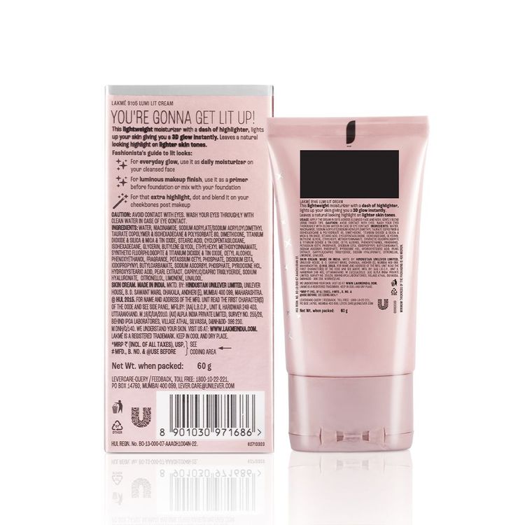 Lakme Lumi Strobe Cream - Silver (60g)
