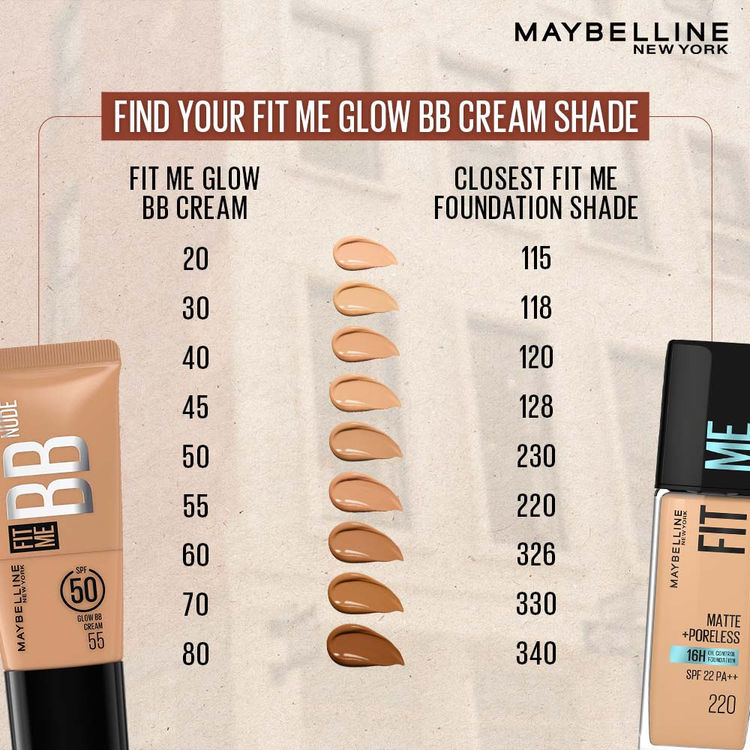 Maybelline Fit Me Glow BB Skin Tint SPF 50 (50)