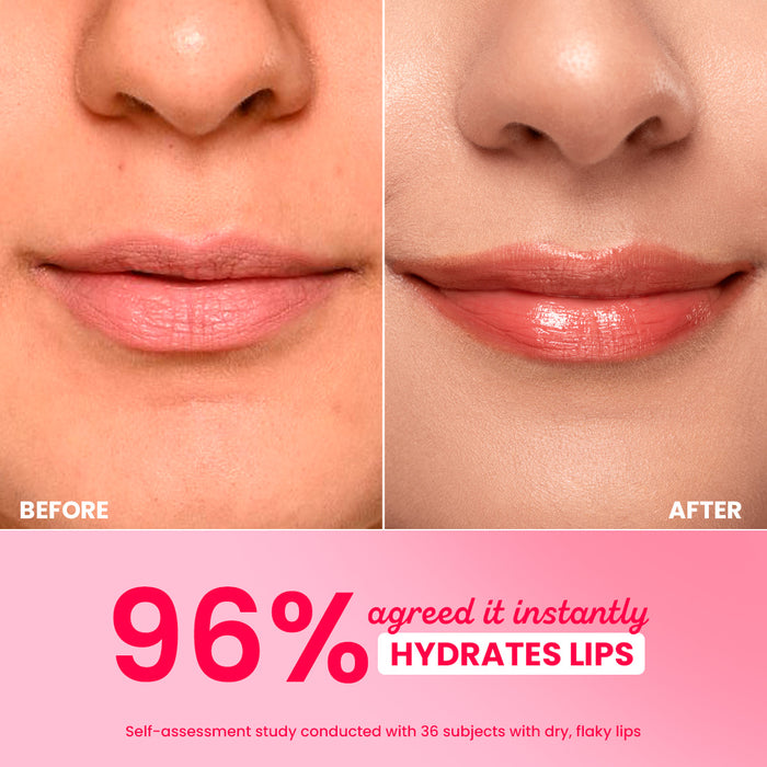 Dot & Key SPF 50+ Barrier Repair Hydrating Lip Balm (01Strawberry Red - High Tinted)