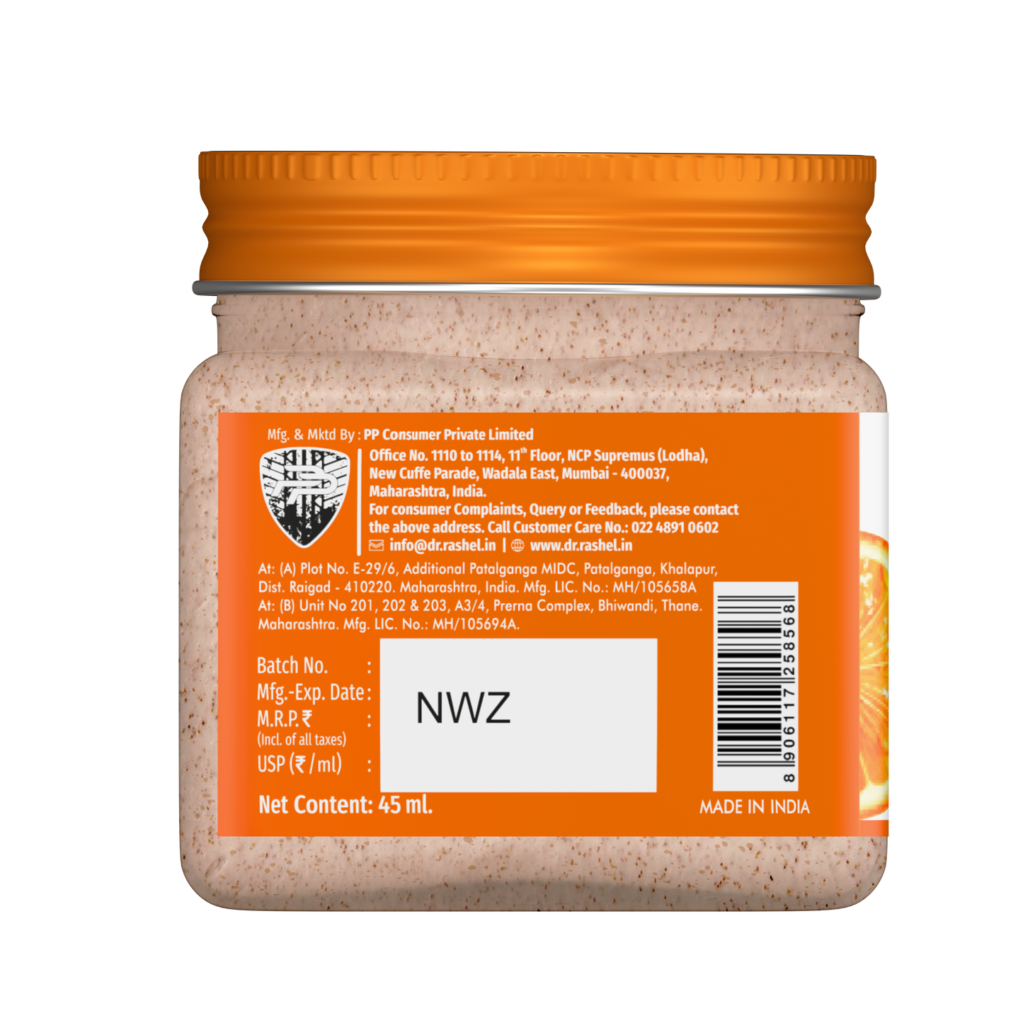 Dr Rashel Vitamin C Scrub - 45ml