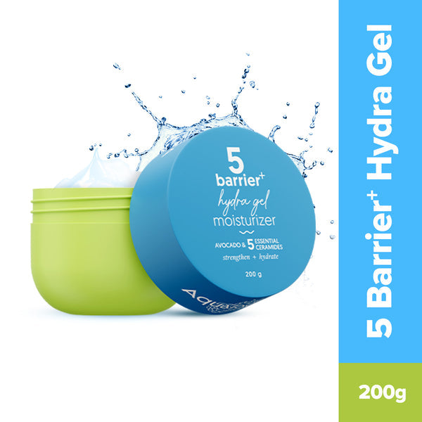 Aqualogica 5 Barrier+ Hydra Gel Moisturizer with Avocado & 5 Essential Ceramides - 200 g