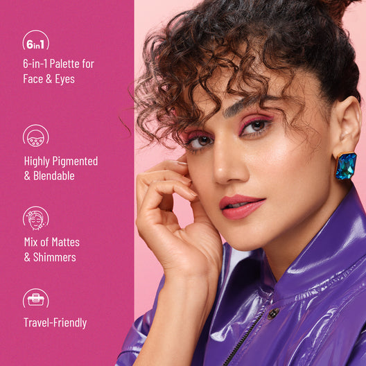 Swiss Beauty Dual Passport Face & Eye Palette (Dinner date)