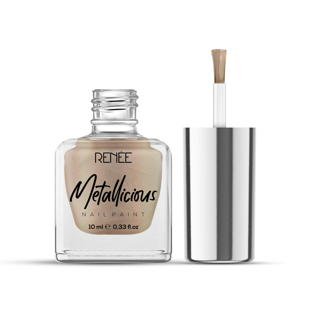 RENEE Metallicious Nail Paint (06 Gold Brass)