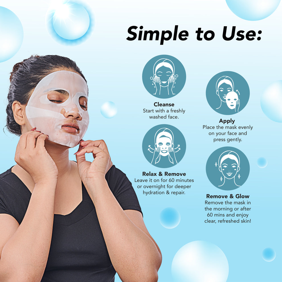 Dr Rashel Bio Collagen Deep Facial Mask with Kojic Acid