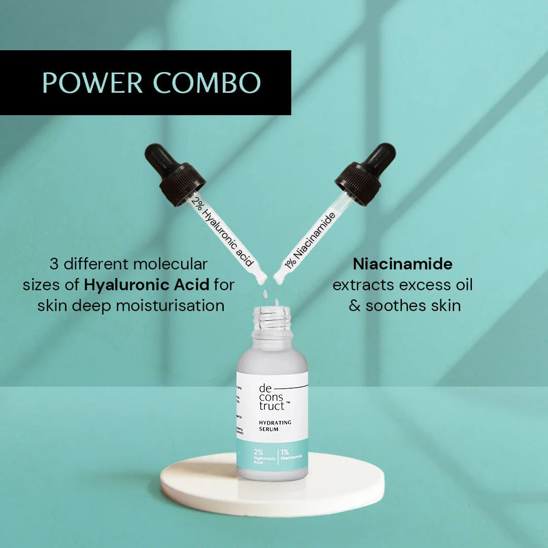 Deconstruct 2% Hyaluronic Acid Serum with 1% Niacinamide