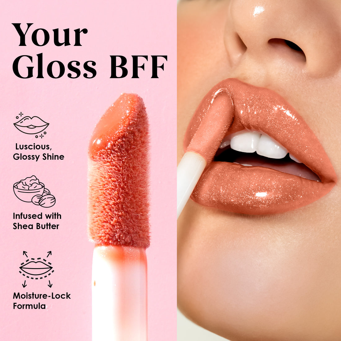 Colors Queen Lip Luminizer Gloss (01 peony)