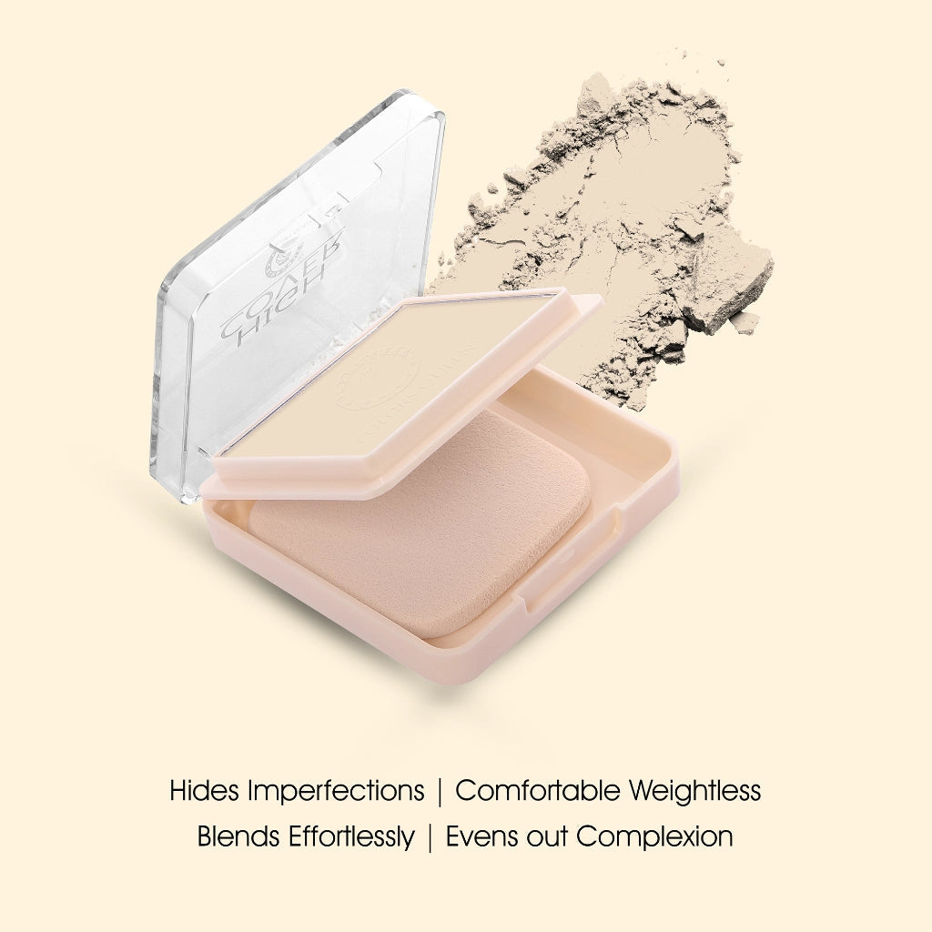 Colors Queen High Cover Compact Powder (06 Translucent)