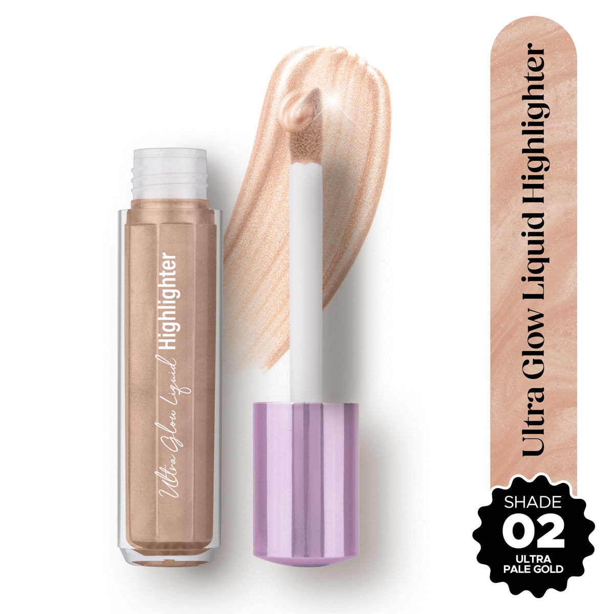 Hilary Rhoda Ultra Glow Liquid Highlighter (Ultra pale Gold 02)