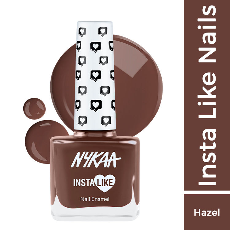Nykaa InstaLike Long Lasting Nail Enamel - Coffee Club 370
(9ml)