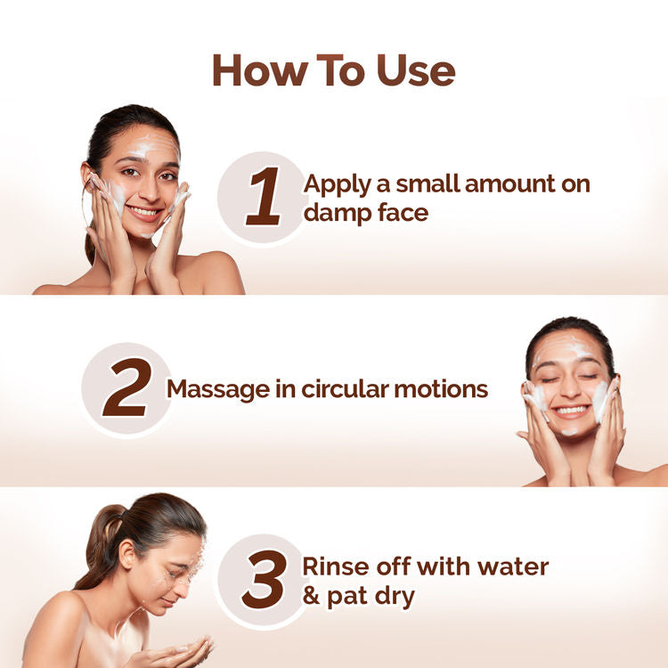 Mamaearth Rice Face Wash With Rice Water & Niacinamide for Glass Skin (150ml)