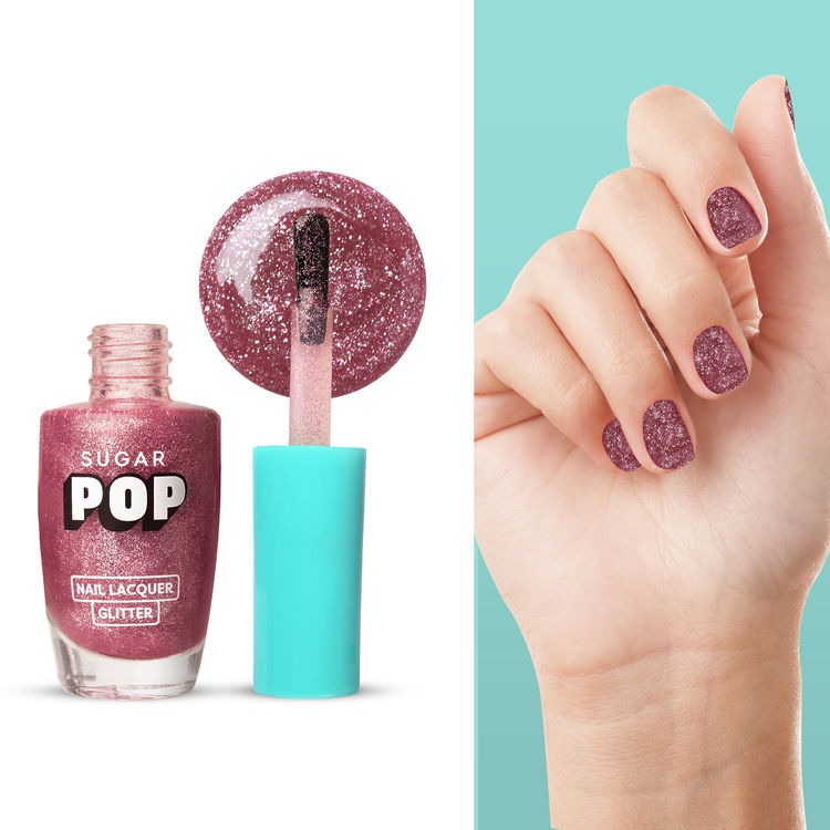 SUGAR POP Glitter Nail Lacquer (08 Cherry Blossom)