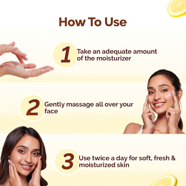 Mamaearth Vitamin C Daily Glow Light Moisturizer with Turmeric & Vitamin C for Skin Brightening - 200 g