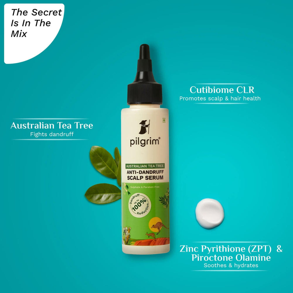 Pilgrim Australian Tea Tree Anti-Dandruff Scalp Serum
Pre-Shampoo Treatment To Keep Dandruff Away
