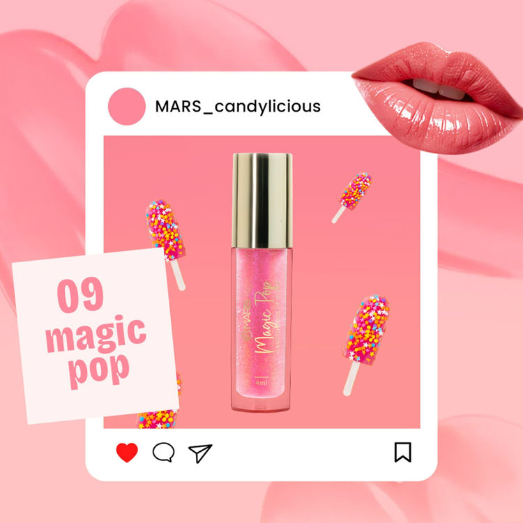 MARS Candylicious Lip Gloss (09-MAGIC POP)