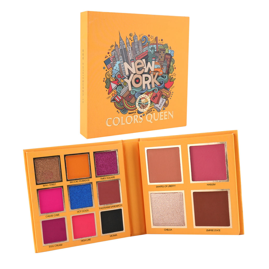 Colors Queen Country Obsession Eyes & Face Palette / 03 New York