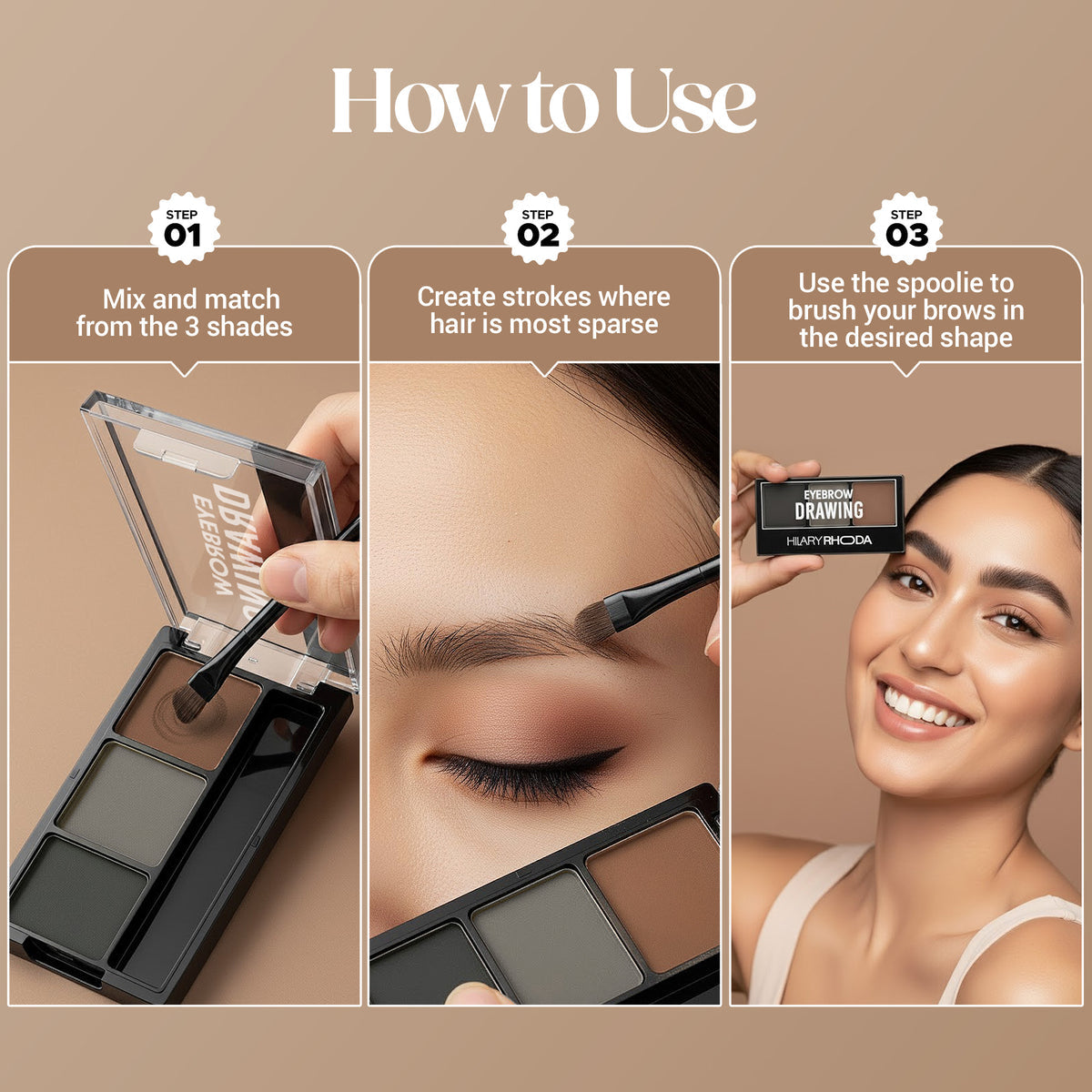 Hilary Rhoda Drawing Eyebrow (Shade 01)