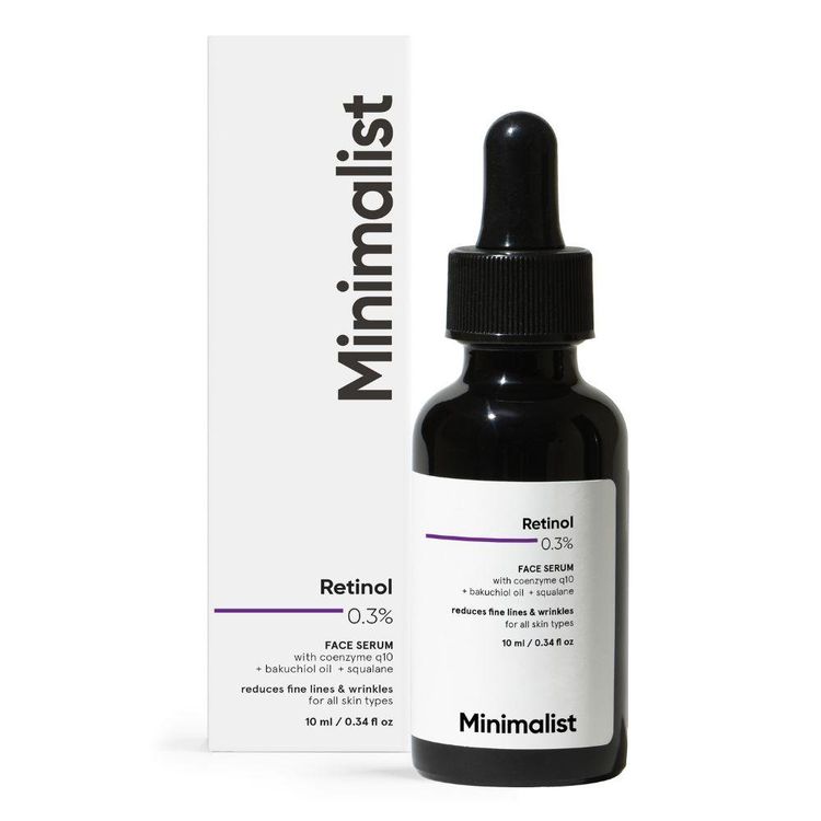 Minimalist Retinol 0.3% Face Serum
(30ml)