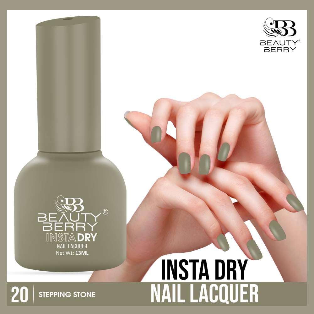 Beauty Berry Insta Dry Nail Lacquer (STEPPING STONE-20)