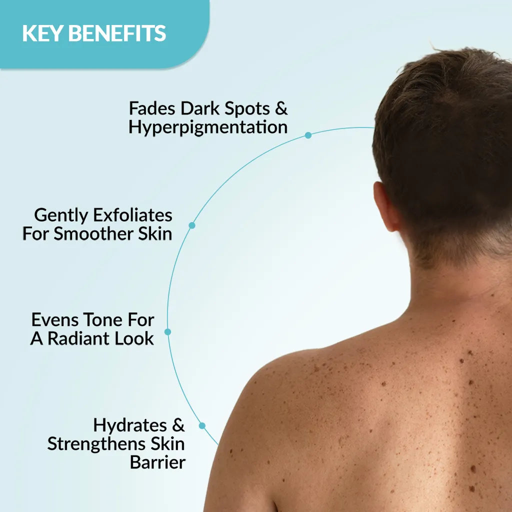 Fixderma Nigrifix Daily Exfoliating Body Wash | 5% Actives for smoother, brighter skin