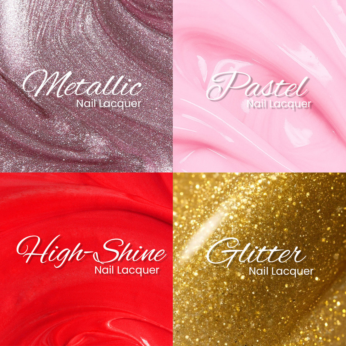 Glam21 Aura - Nail Lacquer (01Velvet Red)