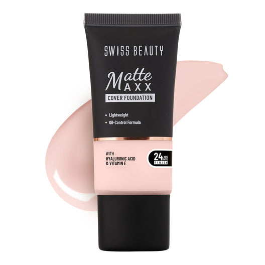 Swiss Beauty Matte Maxx Cover Foundation (02Ivory Cool