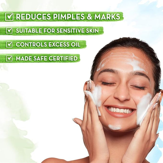 Mamaearth Neem Pimple Clear Face Wash with Neem & Salicylic Acid (150 ml)