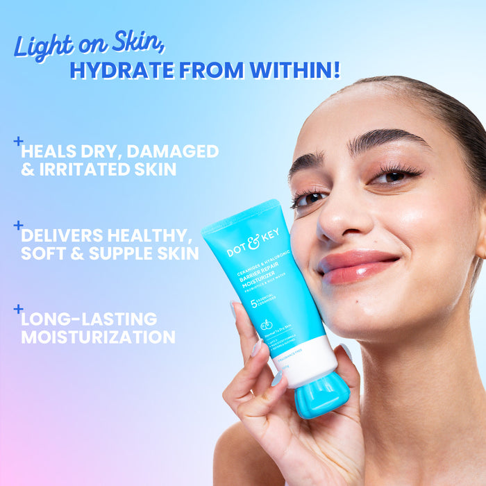Dot & Key Barrier Repair Moisturizer (Hyaluronic + Ceramides) (175g)