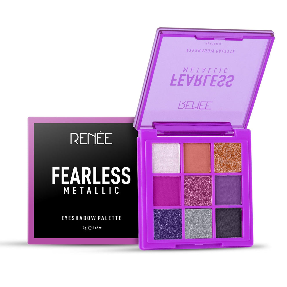 RENEE Fearless Eyeshadow Palette (Metallic)