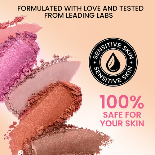 Insight Cosmetics Glow Play Blush & Highlighter (4 IN 1) (Sparkle Finch)