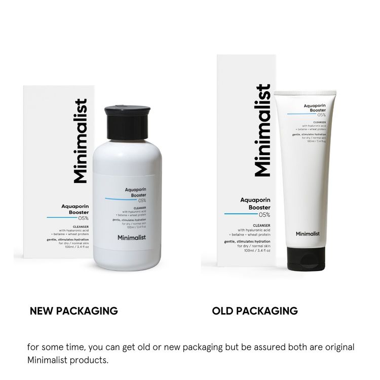 Minimalist 5% Aquaporin Booster Face Wash With Hyaluronic Acid For Dry Skin
(100ml)