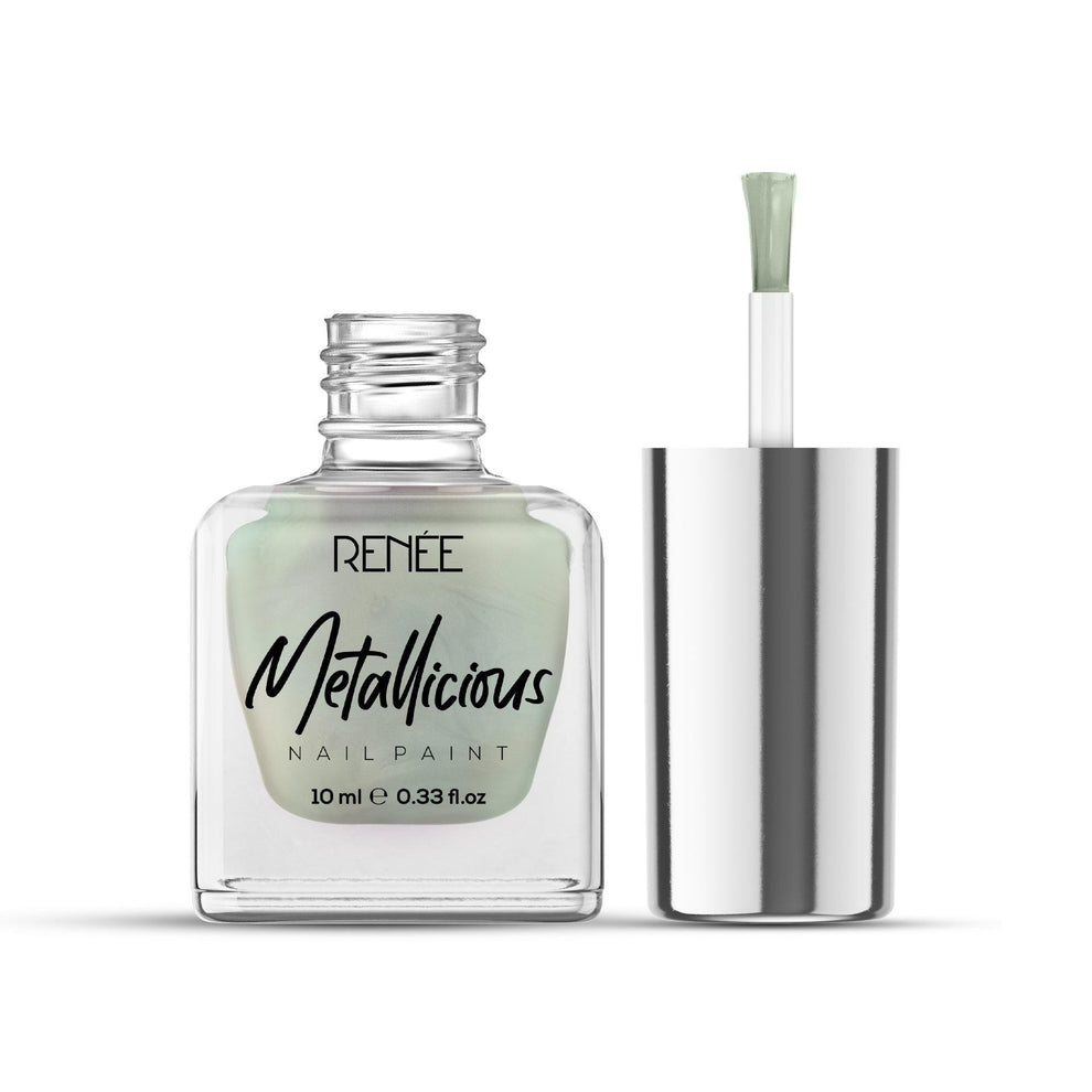 RENEE Metallicious Nail Paint (13 Silver Charm)