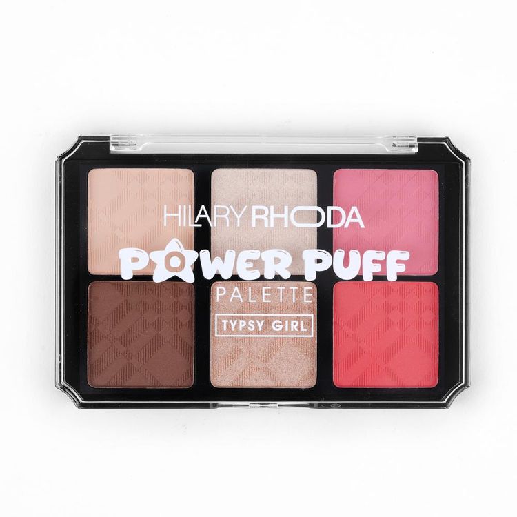 Hilary Rhoda Power Puff Makeup Palette - Typsy Girl - 02 (12g)