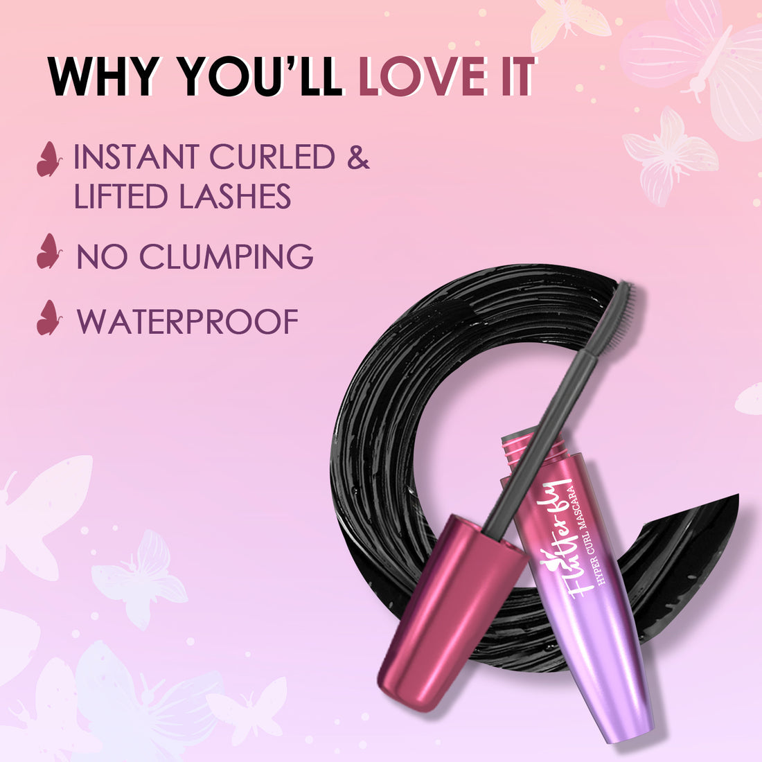 Glam21 Flutterfly Hyper Curl Mascara