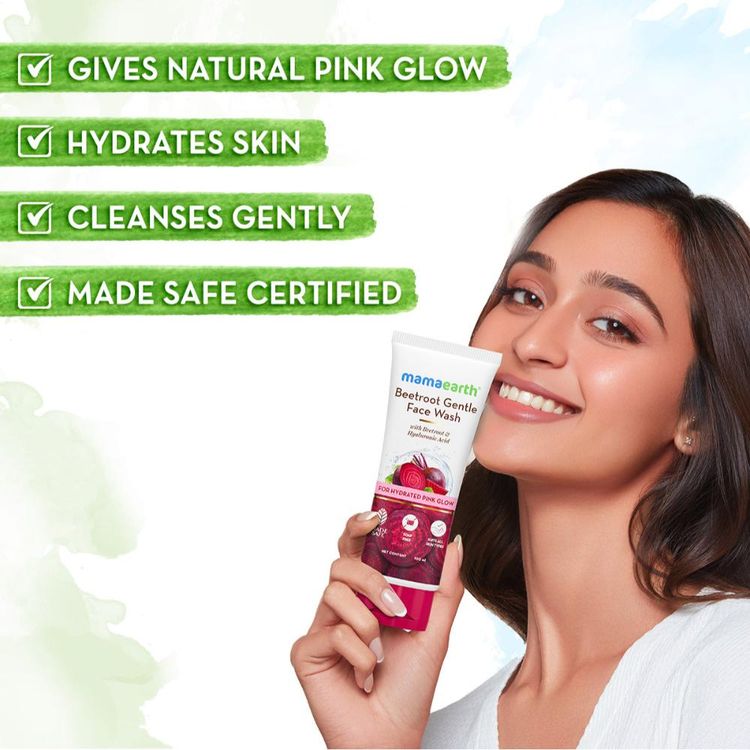 MamaearthBeetroot Gentle Face Wash (100ml)