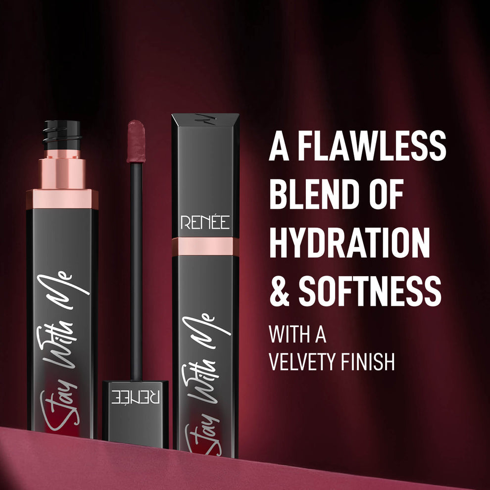 RENEE Stay With Me Matte Liquid Lipstick (04 Play of Clay)