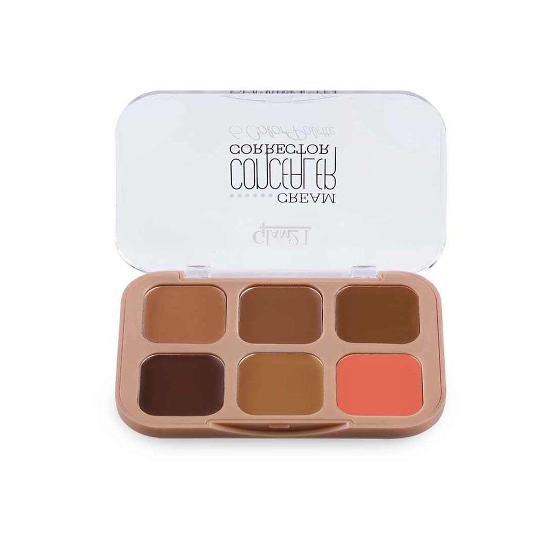 Glam21 Cream Concealer Corrector Palette (03Deep Dawn)