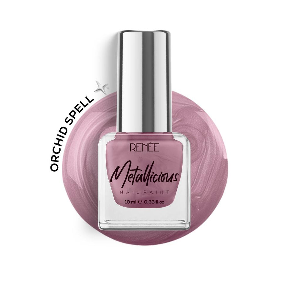 RENEE Metallicious Nail Paint (16 Orchid Spell)