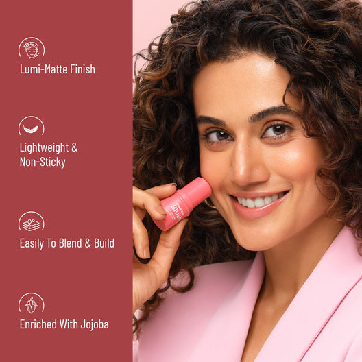 Swiss Beauty Cheek It Up Blush 06(Buffed With Rose)