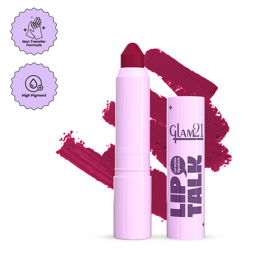Glam21 Lip Talk Ceramide Lipstick / 03 Petal Pink