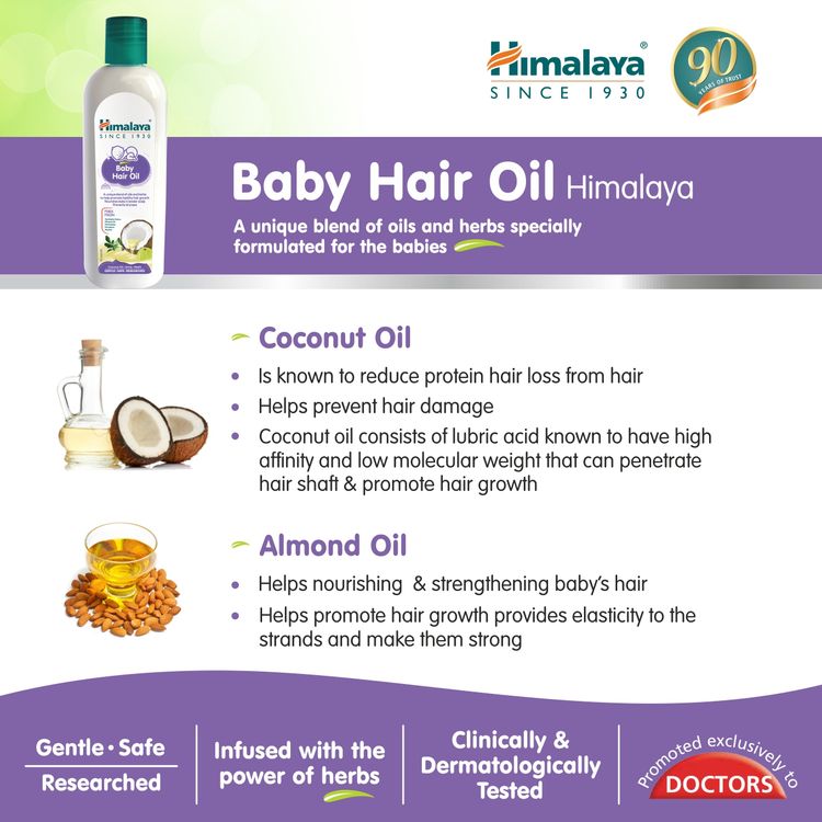 Himalaya Baby Hair Oil (100ml)