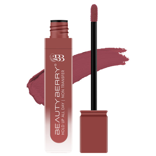 Beauty Berry Hold Up All Day Non Transfer Lipstick / 13 Nude Frost