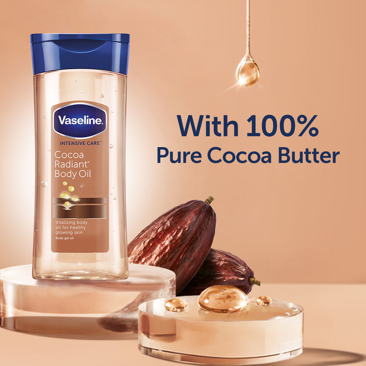 Vaseline Intensive Care Cocoa Radiant Body Oil
(200ml)