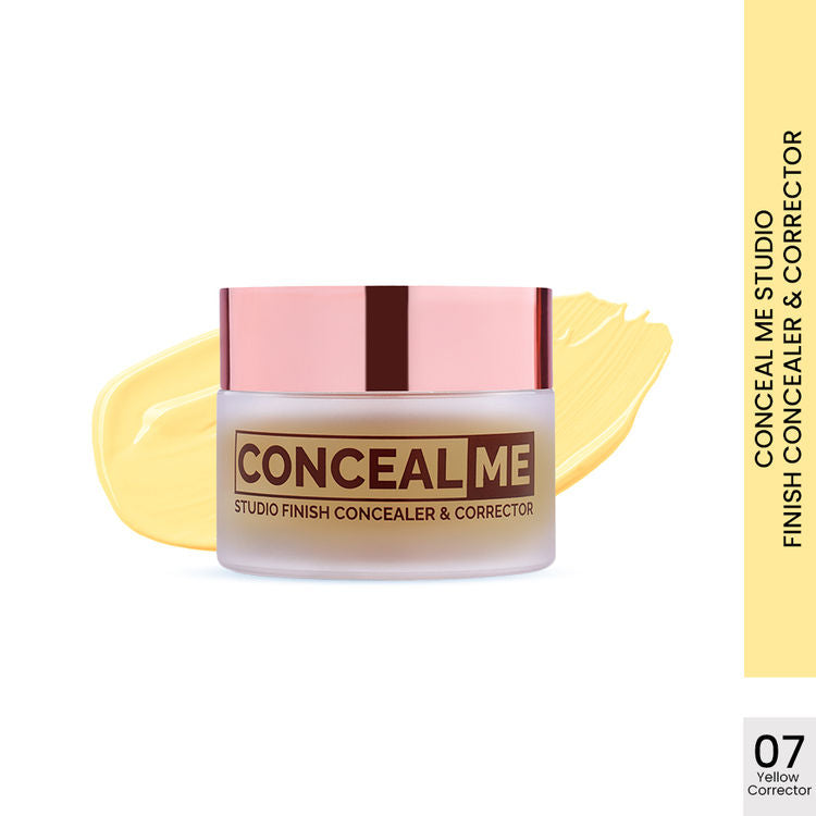 Glam21 Conceal Me Studio Finish Concealer & Corrector (Yellow Correctorr - 07)