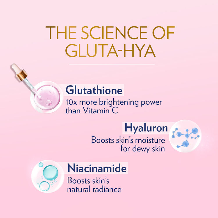 Vaseline Gluta-Hya Dewy Radiance Lotion Bright, Glowing Skin Glutathione Infused Moisturizer (200ml)
