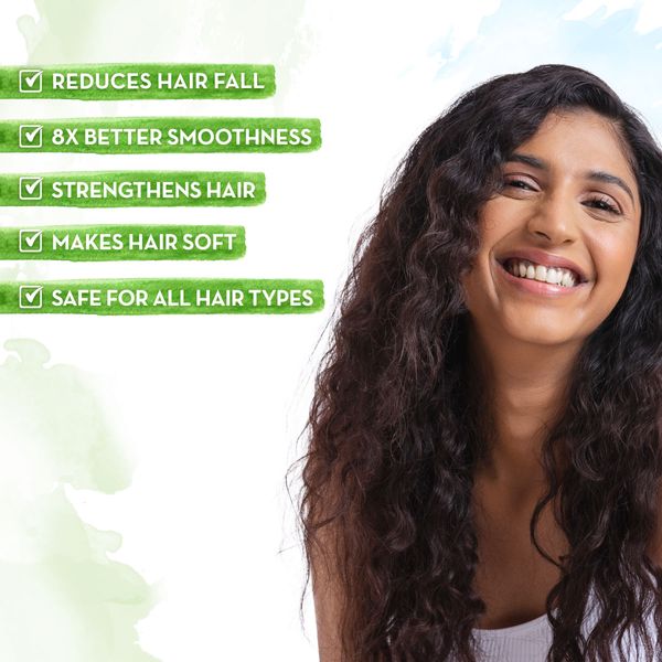 Mamaearth Onion Shampoo with Onion and Plant Keratin for Hair Fall Control - 250ml